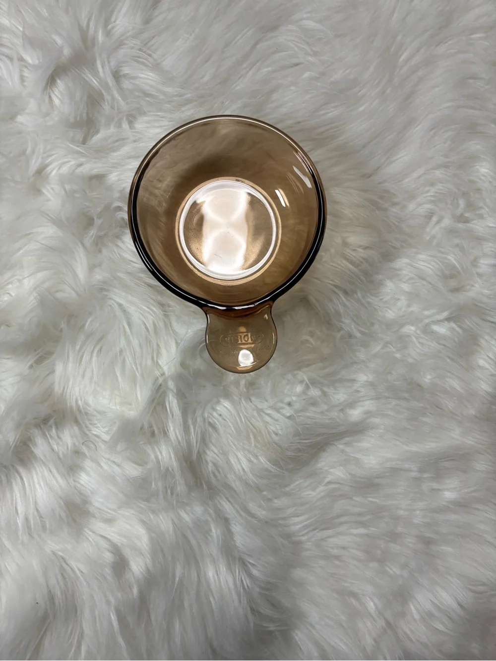 Vision by Corning‎ Amber Glass Measuring Cup - Single Handle
